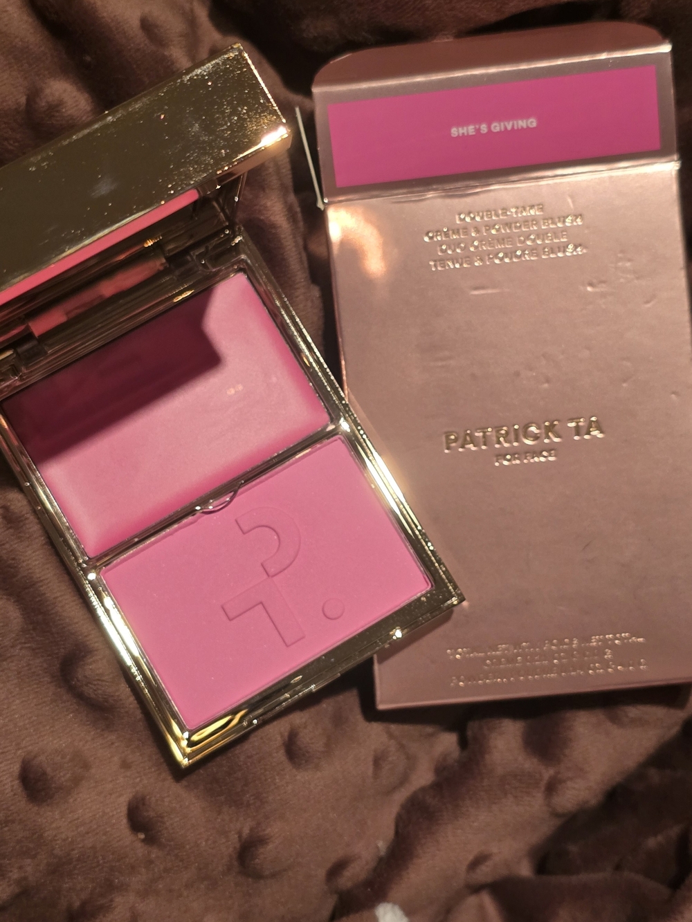 Patrick Ta MAJOR HEADLINES Double Take Crème & Powder Blush Duo — She's Giving
